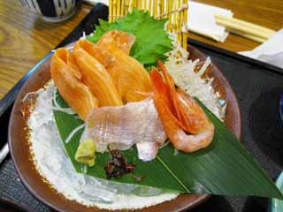 photo, la matire, libre, amnage, dcrivez, photo de la rserve,Sashimi, Nourriture japonaise, Sashimi, homard sucr, saumon