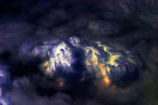 photo,material,free,landscape,picture,stock photo,Creative Commons,Caldron of hell, cloud, chasm, art, hell