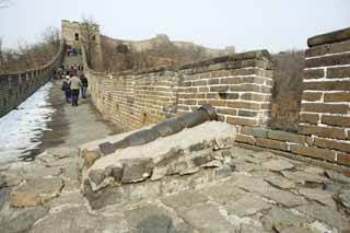 fotografia, materiale, libero il panorama, dipinga, fotografia di scorta,Mu Tian Yu il grande muro, muro di castello, guardia in un castello, Il Hsiung-Nu, 