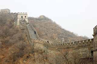 fotografia, materiale, libero il panorama, dipinga, fotografia di scorta,Mu Tian Yu il grande muro, muro di castello, guardia in un castello, Il Hsiung-Nu, 