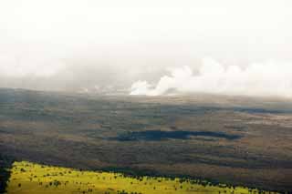 fotografia, materiale, libero il panorama, dipinga, fotografia di scorta,Mt. Kilauea, Lavico, Il cratere, Halema'uma'u, Fumo