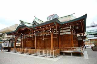 photo,material,free,landscape,picture,stock photo,Creative Commons,Imamiya Ebisu Shrine, , , , 