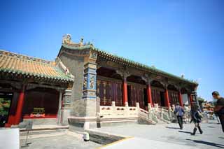 fotografia, materiale, libero il panorama, dipinga, fotografia di scorta,Palazzo Imperiale di Shenyang TakashiMasashi dono, , , , 
