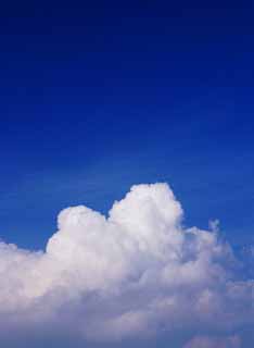 photo,material,free,landscape,picture,stock photo,Creative Commons,Cumulonimbus and blue, cloud, blue sky, cumulonimbus, summer