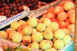 photo,material,free,landscape,picture,stock photo,Creative Commons,Peach stalls, , , , 