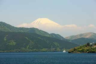 fotografia, material, livra, ajardine, imagine, proveja fotografia,O Lago de coesividade indicaram e Monte Fuji, , , , 