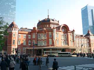 Foto, materiell, befreit, Landschaft, Bild, hat Foto auf Lager,Tokyo Station, , , , 