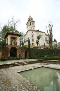 Foto, materieel, vrij, landschap, schilderstuk, bevoorraden foto,Alhambra Palace Pal Thai Garden, , , , 
