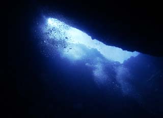 photo, la matire, libre, amnage, dcrivez, photo de la rserve,Allez dans une caverne sous-marine, caverne, bulle, Bleu, Dans la mer