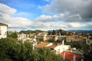 Foto, materieel, vrij, landschap, schilderstuk, bevoorraden foto,Granada, , , , 