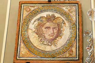 photo,material,free,landscape,picture,stock photo,Creative Commons,A mosaic of the Medusa, , , , 