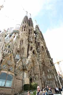 photo,material,free,landscape,picture,stock photo,Creative Commons,The Sagrada Familia, , , , 