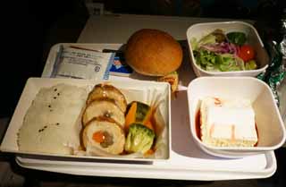 photo,material,free,landscape,picture,stock photo,Creative Commons,In-flight meal, , , , 