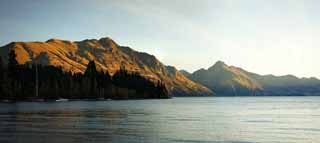 photo,material,free,landscape,picture,stock photo,Creative Commons,Lake Wakatipu, , , , 