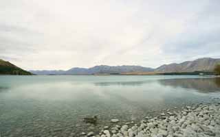 Foto, materieel, vrij, landschap, schilderstuk, bevoorraden foto,Lake Tekapo, , , , 