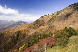 foto,tela,gratis,paisaje,fotografa,idea,De Oku - Pass de luna de mitad de Nikko, , Arce, Cielo azul, Montaa