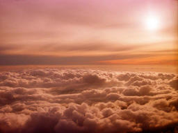 foto,tela,gratis,paisaje,fotografa,idea,Sol poniente sumerjido entre las nubes., Sol, Nube, , 