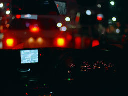 photo,material,free,landscape,picture,stock photo,Creative Commons,Midnight Cruising, car, taillight, , 