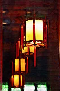 illust, materiale, libero panorama, ritratto dipinto, matita di colore disegna a pastello, disegnando,L'illuminazione di Zhuozhengyuan, luce, lampada, eredit di mondo, giardino