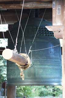 photo,material,free,landscape,picture,stock photo,Creative Commons,Chionin Institute bell, Buddhism, HOUNEN, Hanging bell, Zen temple