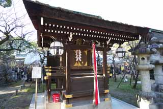 photo,material,free,landscape,picture,stock photo,Creative Commons,Kitano Tenman-gu shrine's Hukube, Torii, Mr. TENJIN, Kitano, Plums