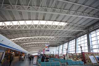 fotografia, material, livra, ajardine, imagine, proveja fotografia,Aeroporto de Xi'an, viga, trmino de viajante, Um aeroporto, Um avio