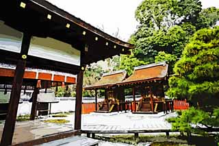 illust, , , , , ,  ,  , .,Shimogamo Shrine  Mitsui , offertory ,  ,     ,   