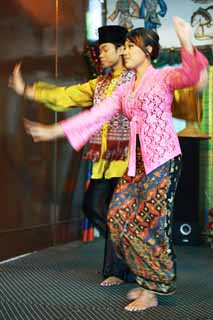 photo, la matire, libre, amnage, dcrivez, photo de la rserve,Une danse malaise, femme, danse, Danse de Malaisie, Costume folklorique