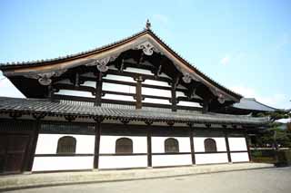 fotografia, materiale, libero il panorama, dipinga, fotografia di scorta,Tempio di Tempio di Tofuku-ji per studio Zen, Chaitya, frontone, tettoia, Zen