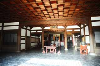 Foto, materieel, vrij, landschap, schilderstuk, bevoorraden foto,Tofuku-ji heiligdom van Tempel oprichter, Chaitya, Oprichter Most Reverend Priest afbeelding, Latwerk plafond, Preutsst