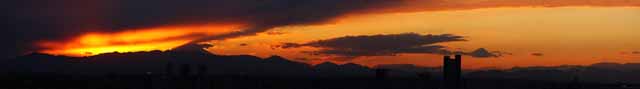 Foto, materiell, befreit, Landschaft, Bild, hat Foto auf Lager,Ein Sonnenuntergang von Tanzawa, ridgeline, Rot, Wolke, Bei Dunkelheit