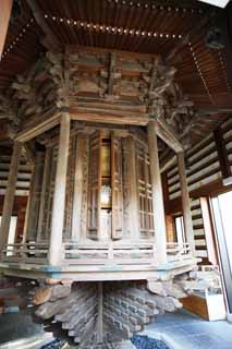 fotografia, material, livra, ajardine, imagine, proveja fotografia,Hase-dera Templo anel armazm, O livro sagrado, Eu sou rotativo, Budismo, Chaitya