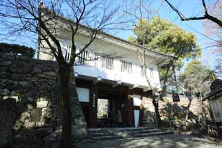 foto,tela,gratis,paisaje,fotografa,idea,Puerta de castillo de castillo de Inuyama - jo, Castillo imperial blanco, Etsu Kanayama, Castillo, 