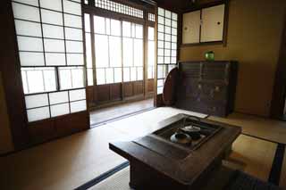 Foto, materieel, vrij, landschap, schilderstuk, bevoorraden foto,Meiji-mura Village Museum Ougai Mori/Soseki Natsume huis, Gebouw van de Meiji, De Westernization, Jap-trant huis, Cultureel heritage