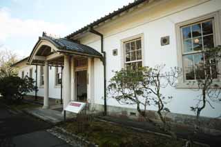 Foto, materieel, vrij, landschap, schilderstuk, bevoorraden foto,Meiji-mura Village Museum Nagoya bezetting ziekenhuis, Gebouw van de Meiji, De Westernization, Westelijke trant Ziekenhuis, Cultureel heritage